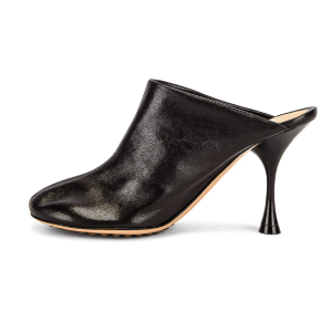 (W) Bottega Veneta Leather Sandal Black