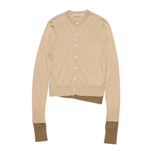 Acne Studios Layered Silk Cardigan