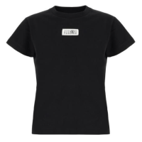 MM6 Maison Margiela Black Short-Sleeve T-Shirt