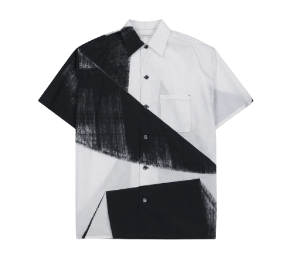 Alexander McQueen Printed Shirt - White/Black