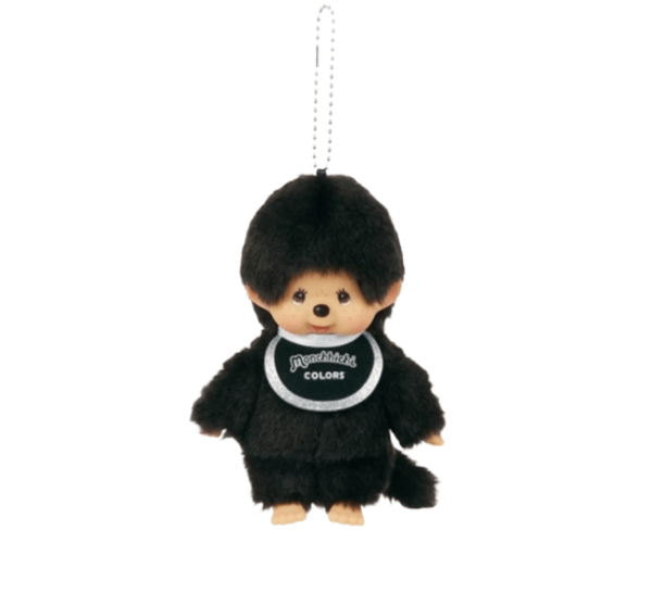 Monchhichi Colors Key Chain Black