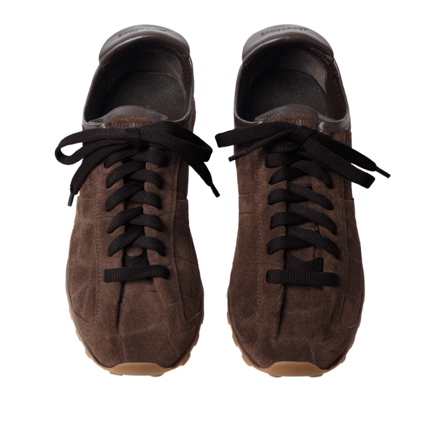 JACQUEMUS Brown Tennis Sneakers