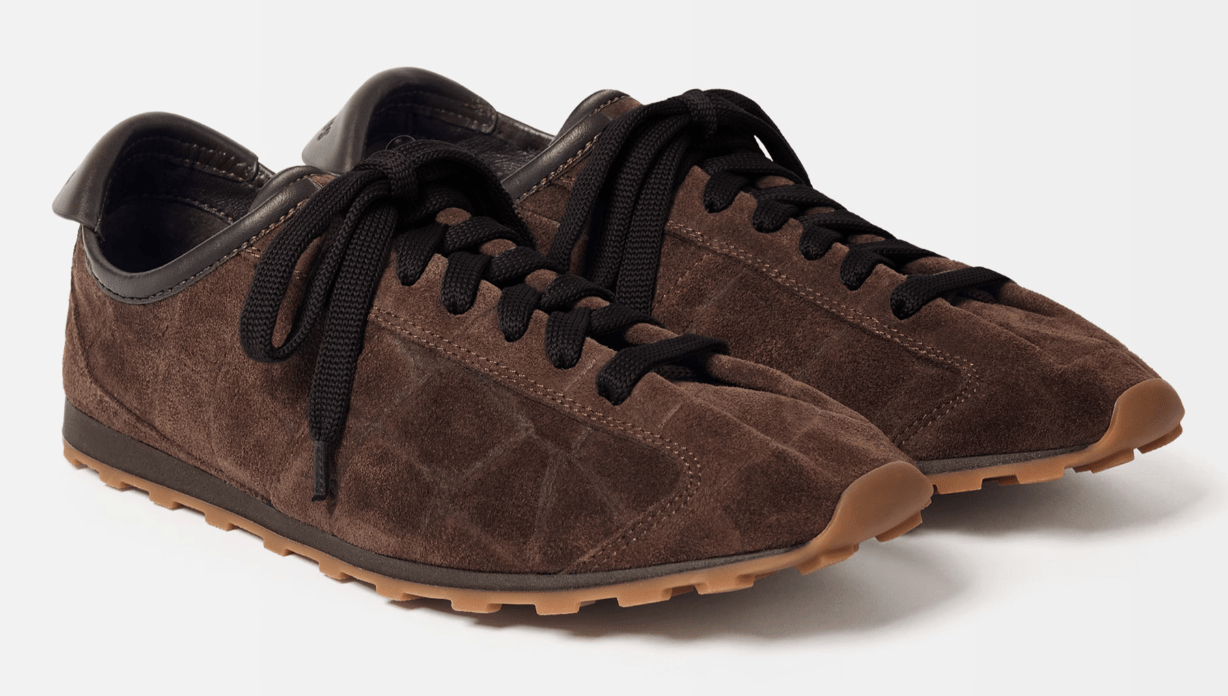 JACQUEMUS Brown Tennis Sneakers