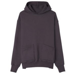 4-Stitch Pocket Hoodie - Violet