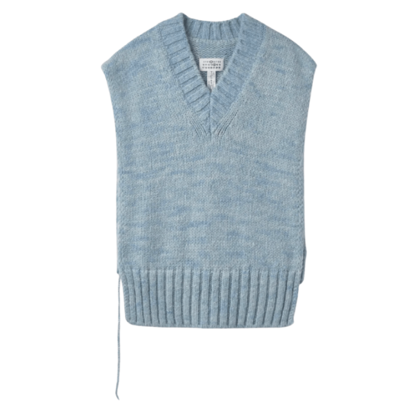 Gilet Knit Vest - Sky Blue