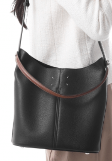 Maison Margiela Dress-Age Hobo Bag Black