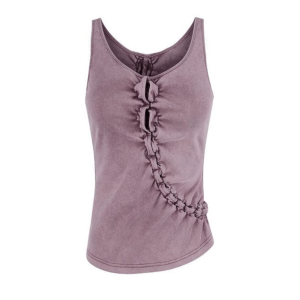 PONDER.ER Hydro Gathering Detail Sleeveless Top
