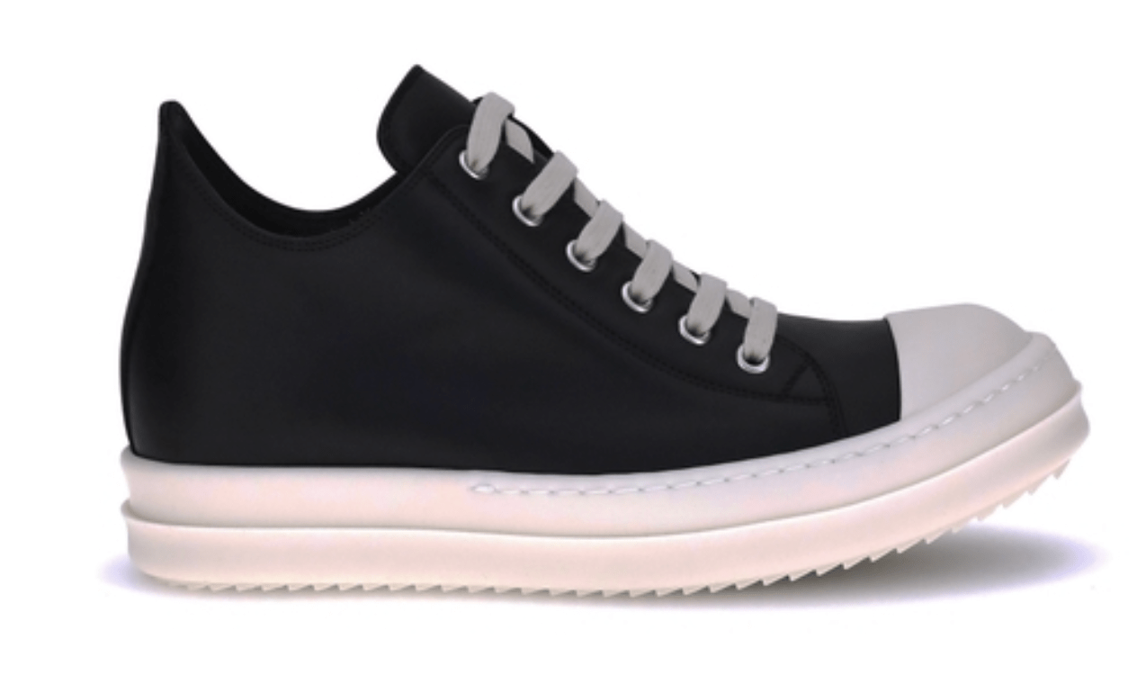 Rick Owens Black Sneakers