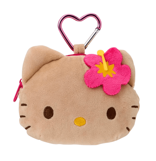 Sanrio Hello Kitty Mascot Holder with Carabiner Tan