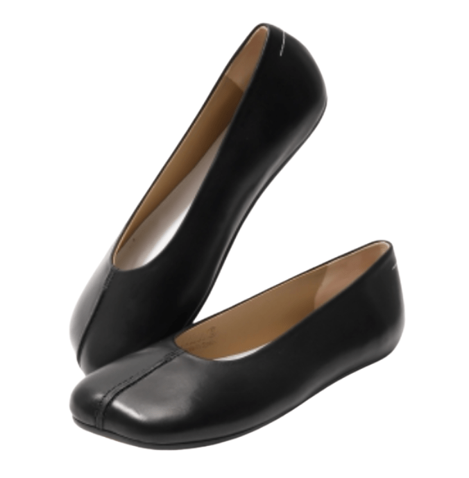Anatomic ballerina flats black