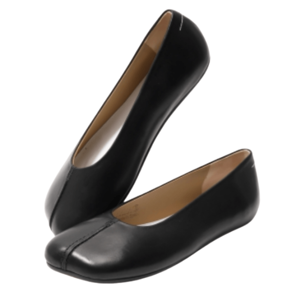 Anatomic ballerina flats black
