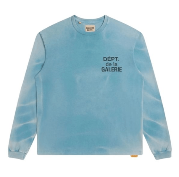 GALLERY DEPT. Blue Long-Sleeve Top