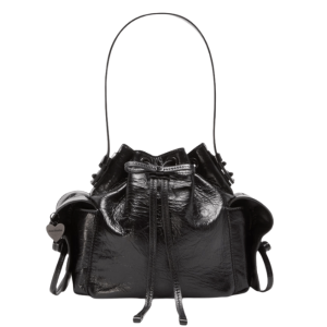 Acne Studios Multipocket Mini Bucket Bag Black