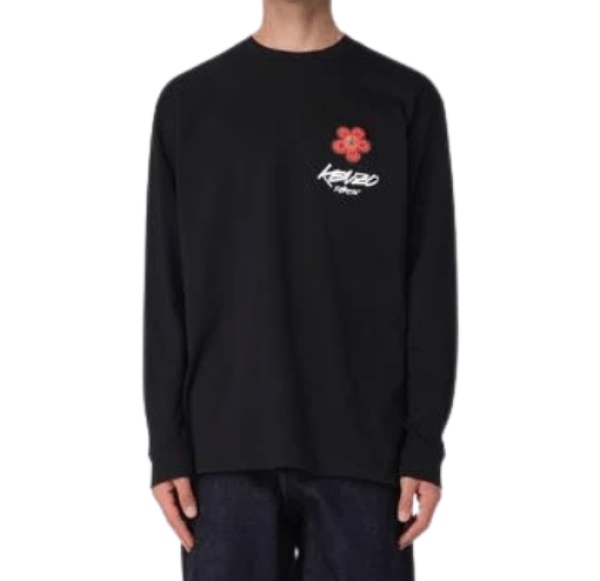 Kenzo x Futura 2000 Relax LS T-Shirt Black - 25FW
