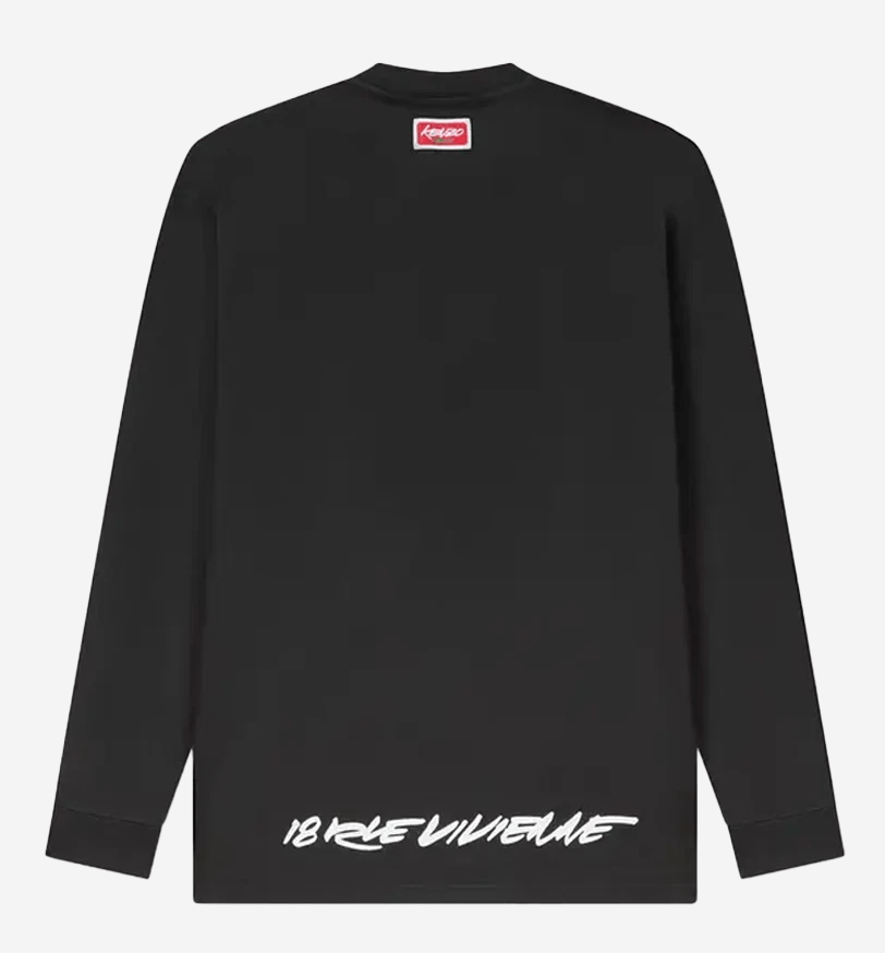 Kenzo x Futura 2000 Relax LS T-Shirt Black - 25FW
