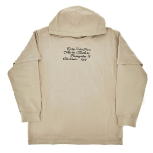 Acne Studios Logo Detail Layered Hoodie Sweatshirt