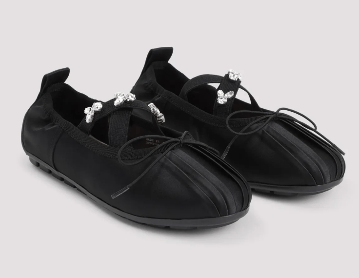 Simone Rocha Embellished Ballerina Shoes