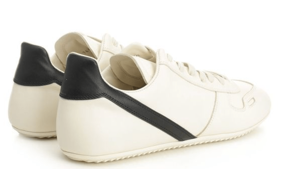 Rick Owens Minimal White Sneakers