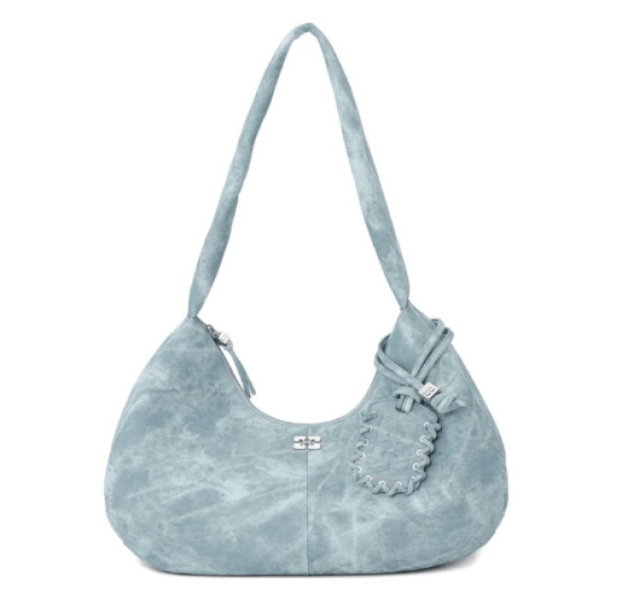 BLEACHED MEDIUM HOBO BAG