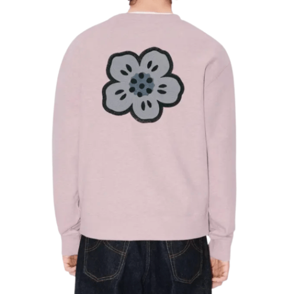 'Boke Flower' embroidered sweatshirt in cotton