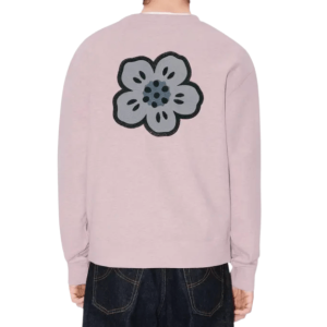 'Boke Flower' embroidered sweatshirt in cotton