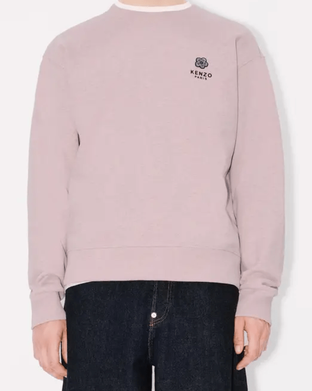 'Boke Flower' embroidered sweatshirt in cotton