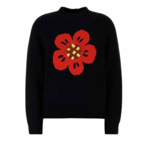 Kenzo Boke Flower Knit Black