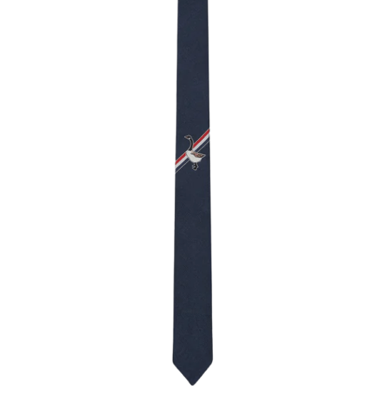 Thom Browne Jacquard Goose Icon Tie
