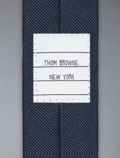 Thom Browne Jacquard Goose Icon Tie