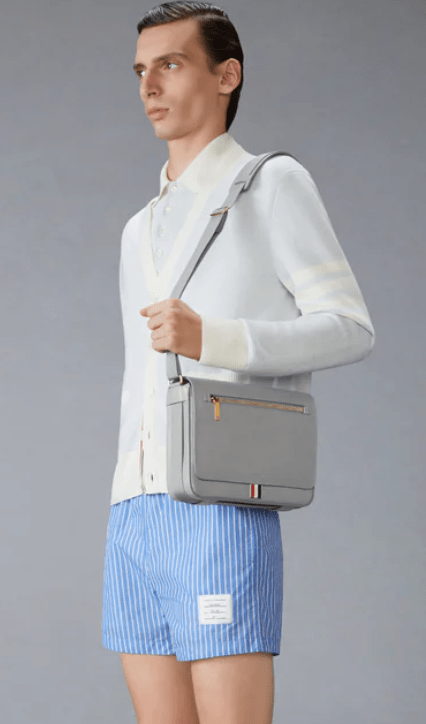 Pebble-Grain Reporter Bag 