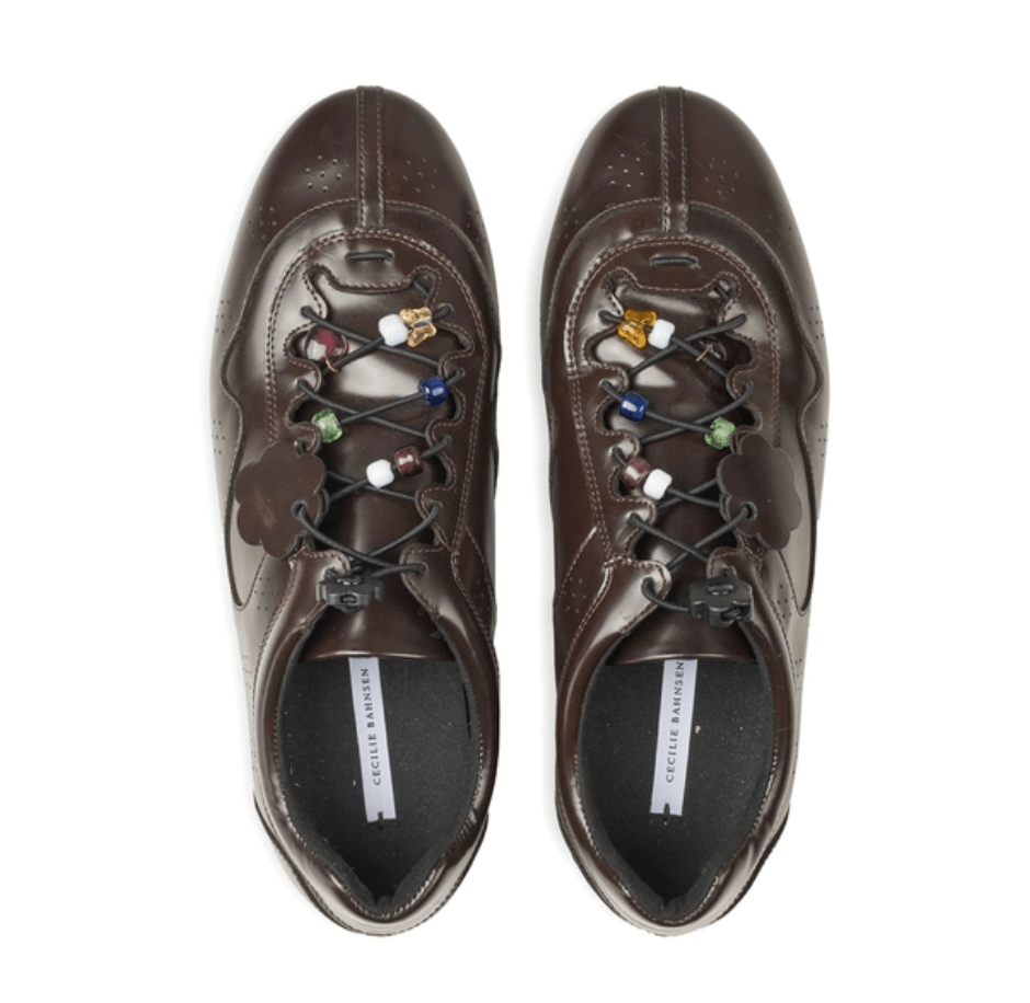 CECILIE BAHNSEN BLAISE Brown Sneakers
