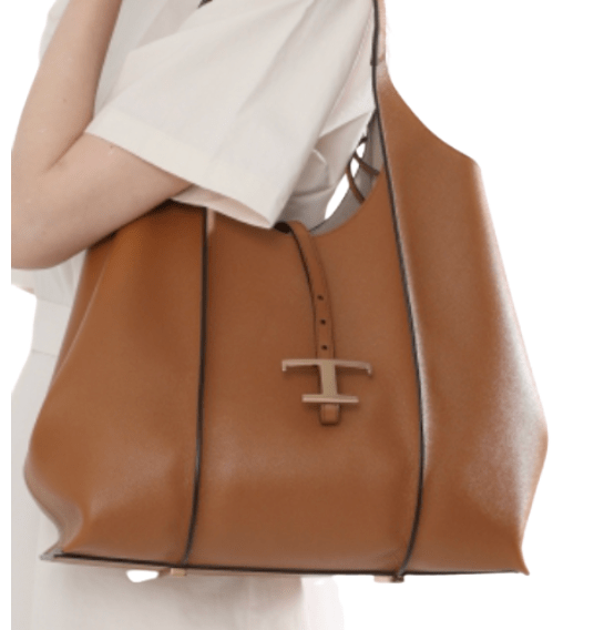 Tod's Timeless Shopping Bag Medium Brown