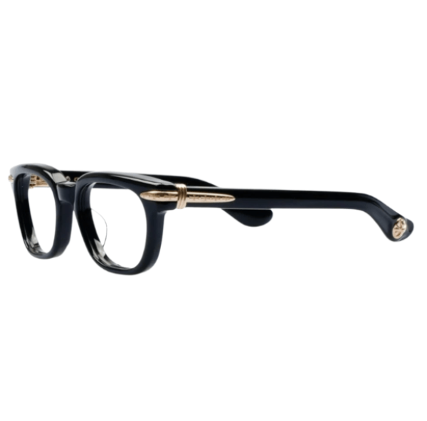 Chrome Hearts Drippin Black 18K Gold Plated