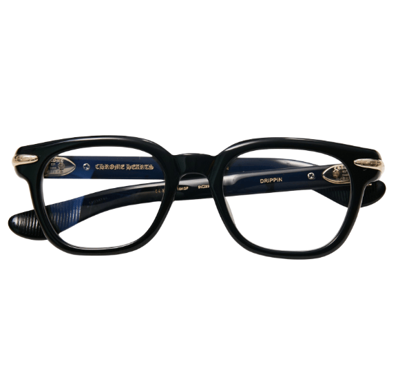 Chrome Hearts Drippin Black 18K Gold Plated