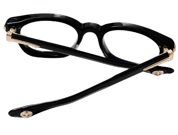 Chrome Hearts Drippin Black 18K Gold Plated