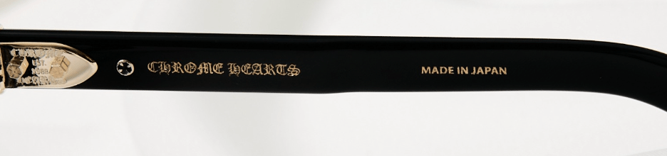 Chrome Hearts Drippin Black 18K Gold Plated