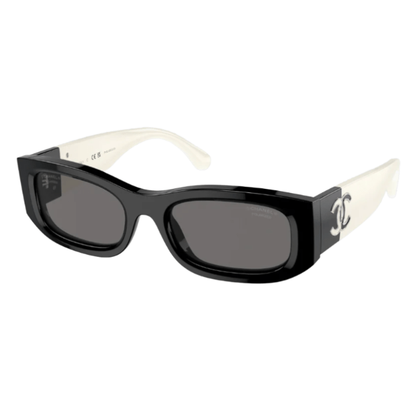  CHANEL 0CH5525 1656T8 BLACK WHITE GREY