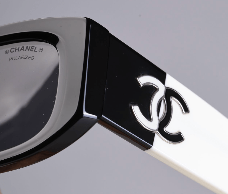 CHANEL 0CH5525 1656T8 BLACK WHITE GREY