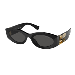 MIU MIU 0MU 11WS 1AB5S0 BLACK DARK GREY