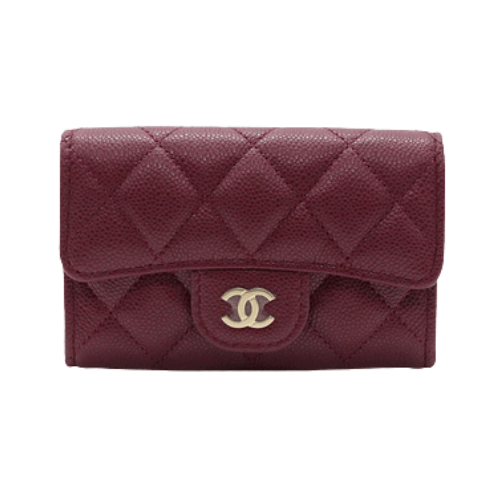 Chanel Classic Card Holder Burgundy
