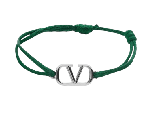 Valentino Vlogo Signature Cotton Bracelet Mountain View