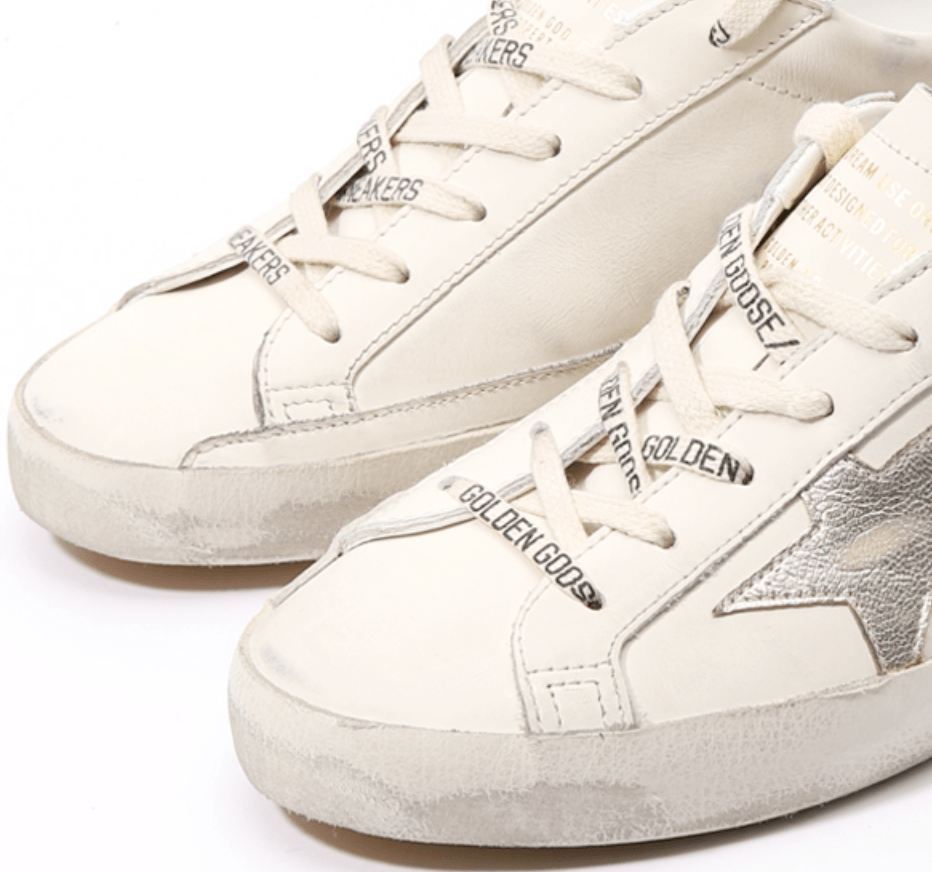 (W) Golden Goose Superstar Sneakers White