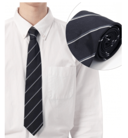 Striped tie Saint Laurent