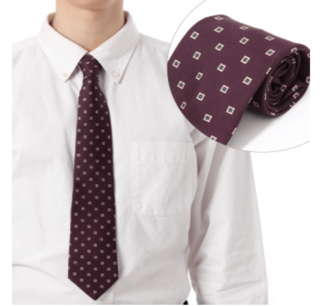 Striped tie Saint Laurent	