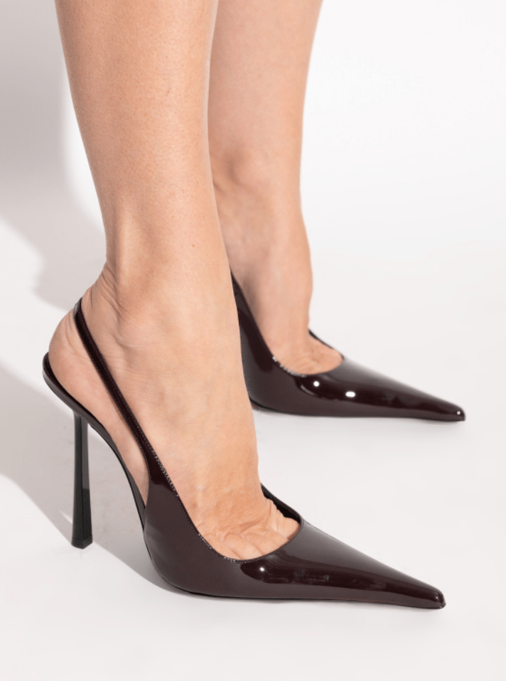 Saint Laurent BURGUNDY Heeled shoes 