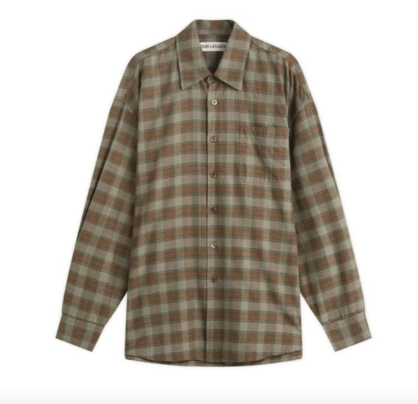 Our Legacy Borrowed check shirt