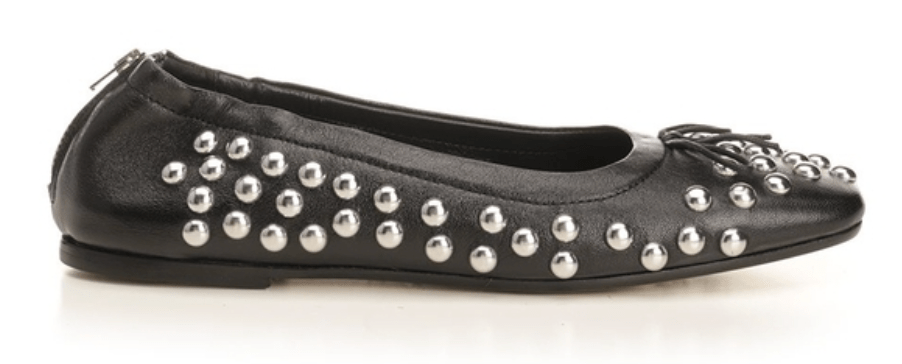 Golden Goose Black Flat Shoes