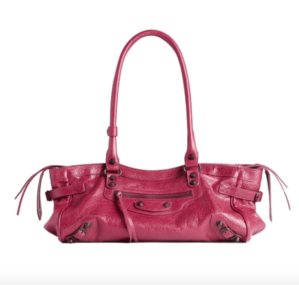 BALENCIAGA Le City E/W Pink Tote Bag