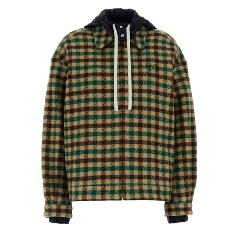 Miu Miu Multicolor Check Jacket