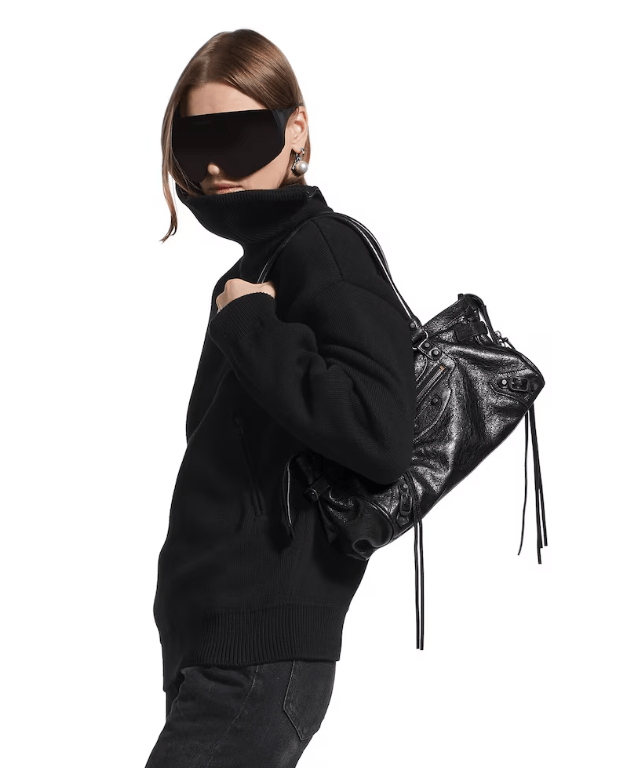 Balenciaga Le City Bag East-West Black